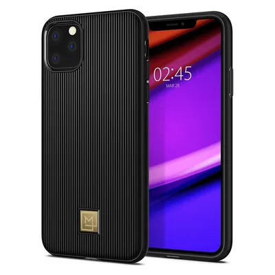 Spigen La Manon Classy Handy-Schutzhülle Cover Schwarz