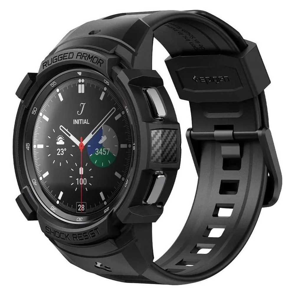 Spigen RUGGED ARMOR "PRO" GALAXY Watch 4 CLASSIC 46 MM MATTE BLACK