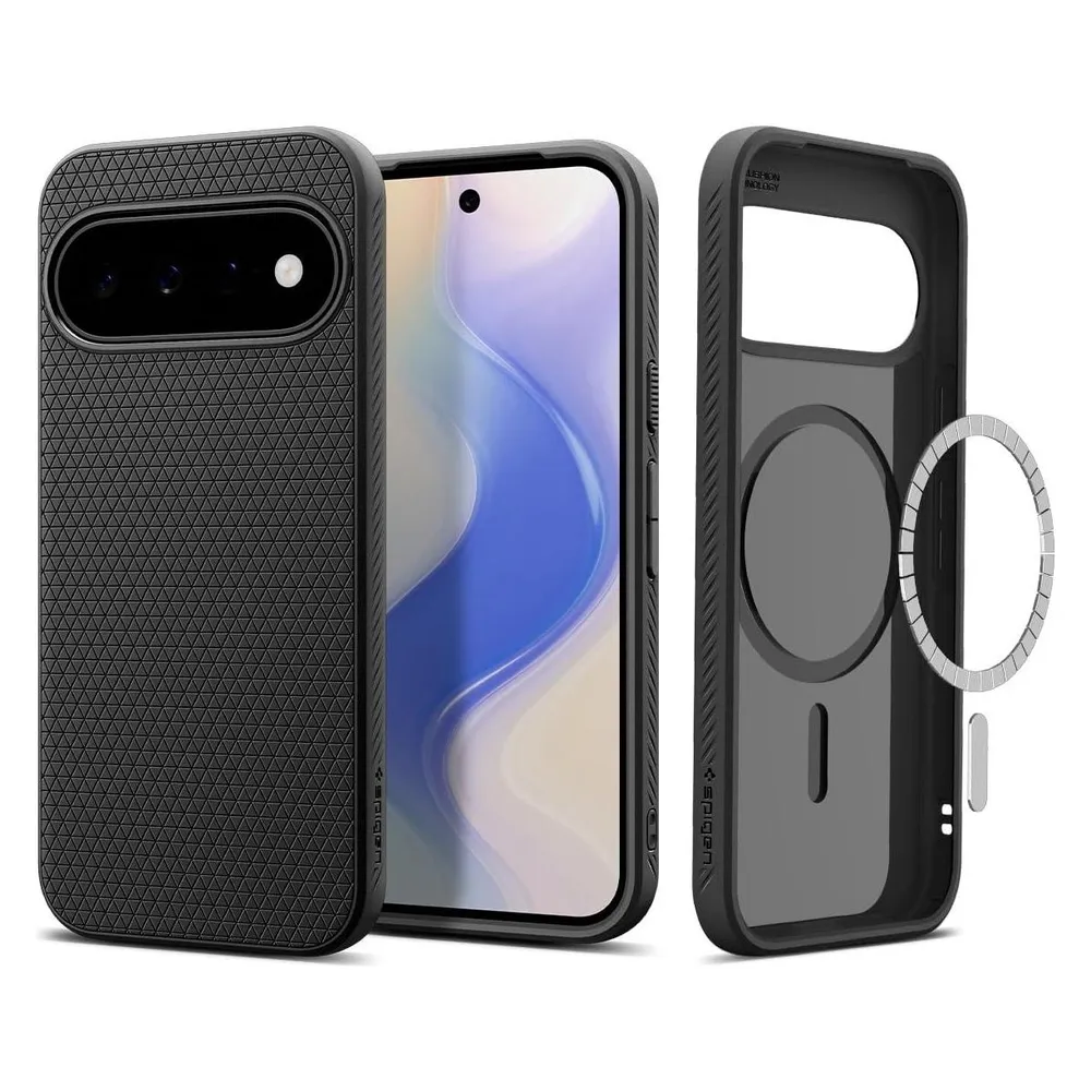 Spigen - Liquid Air MagFit (ACS11439) – Google Pixel 11 – Mattschwarz