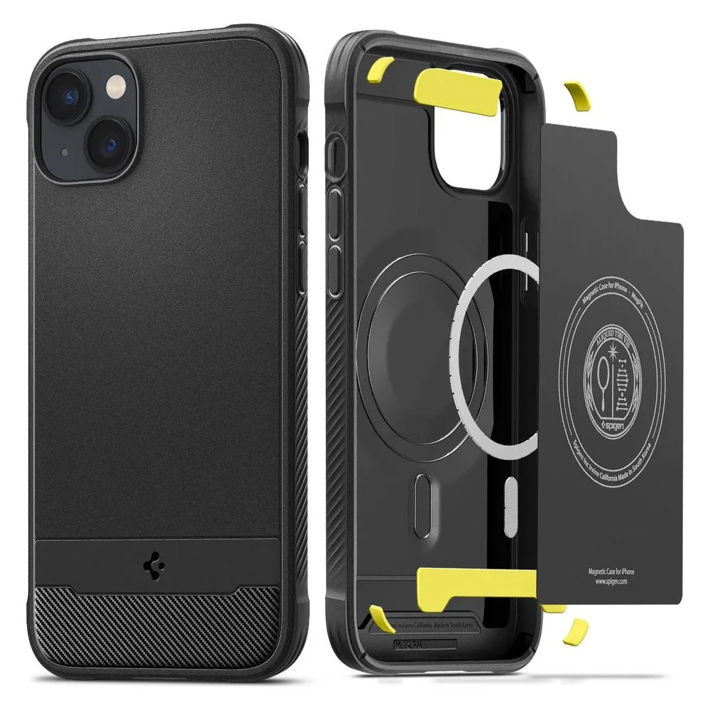 Spigen Rugged Armor Mag Magsafe iPhone 14 case - Black