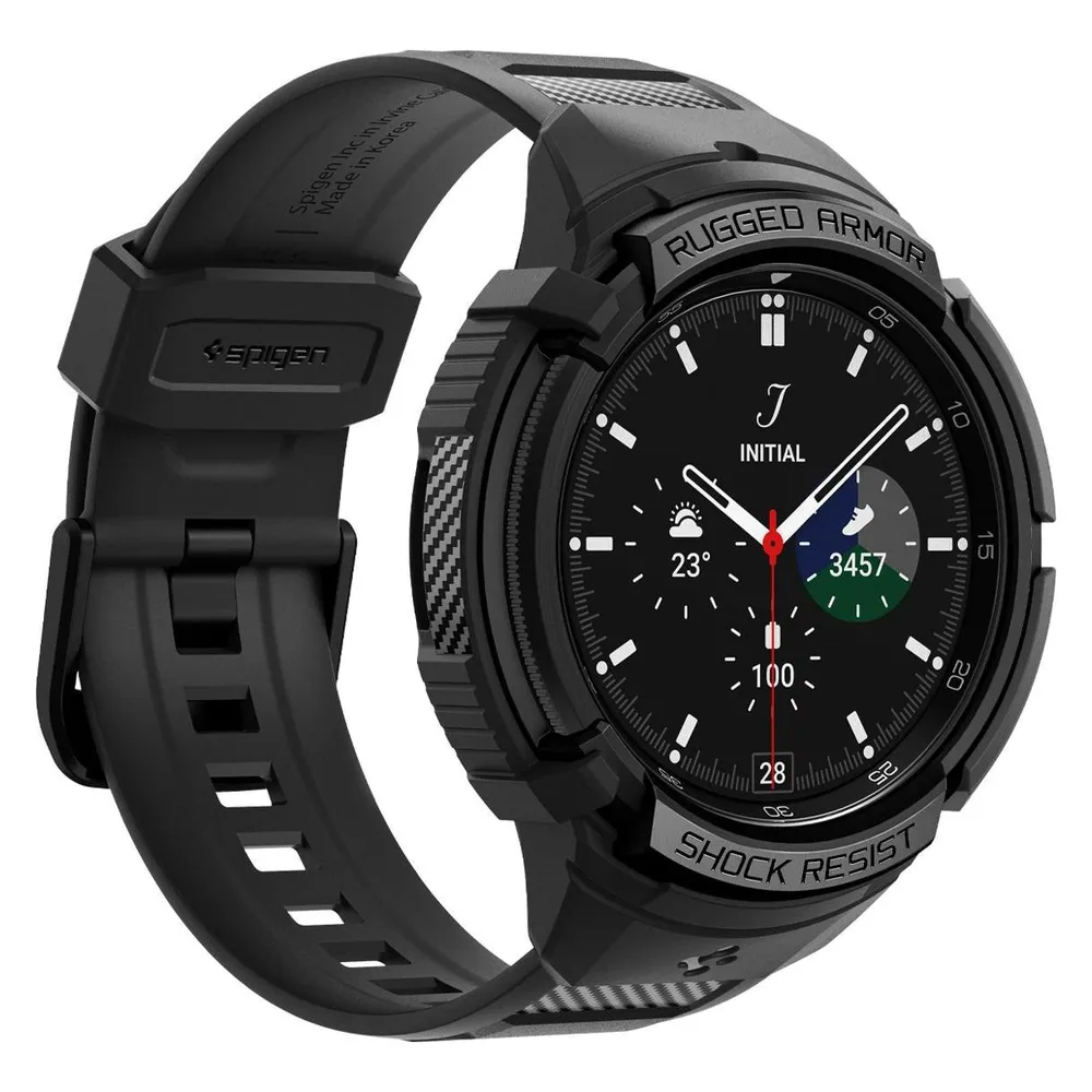 Spigen Rugged Armor Pro Samsung Watch 6 Classic 47mm czarny/black ACS06488