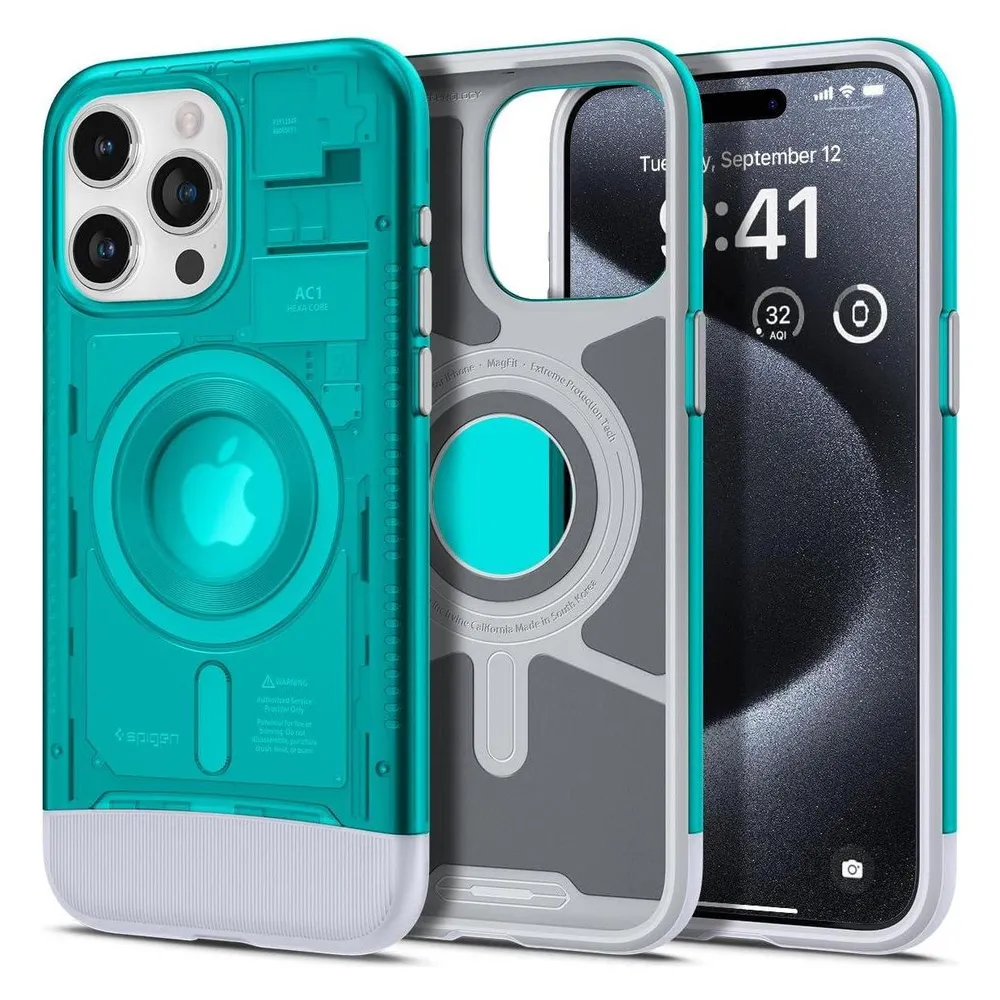 Spigen Classic C1 MagFit (Apple iPhone 15 Pro)
