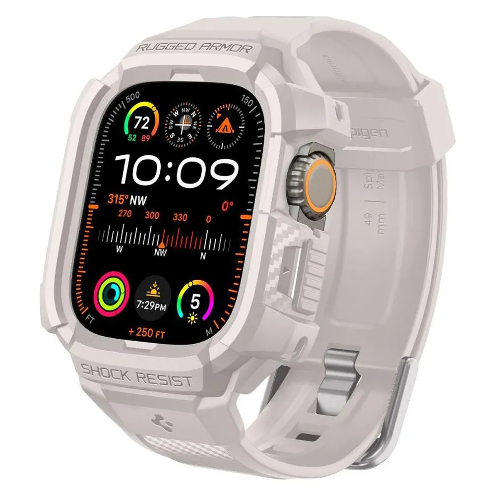 Spigen Appl Watch Ultr 2/1 RugArmProDnBg