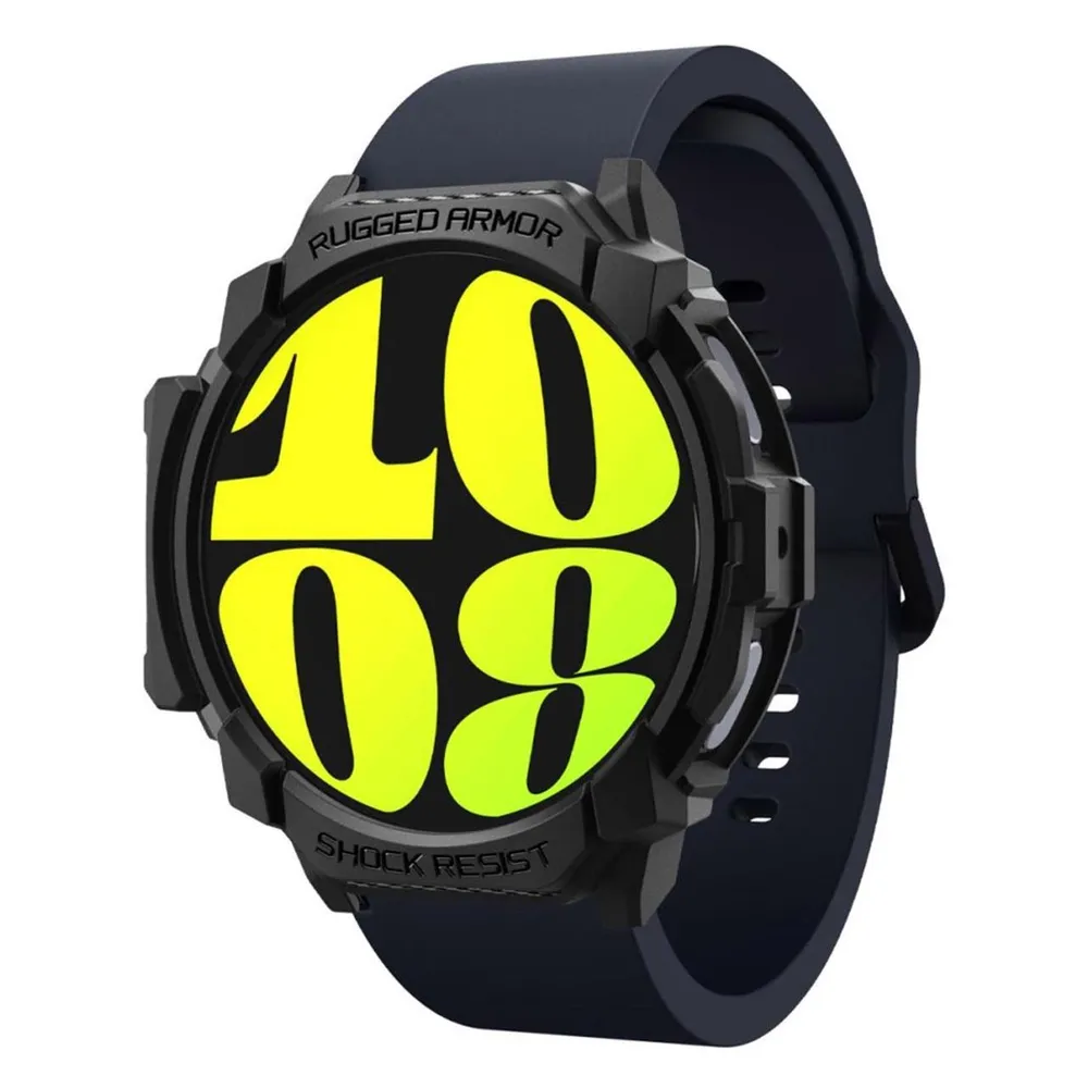 Spigen Rugged Armor Samsung Watch 7 44mm czarny/black ACS08337