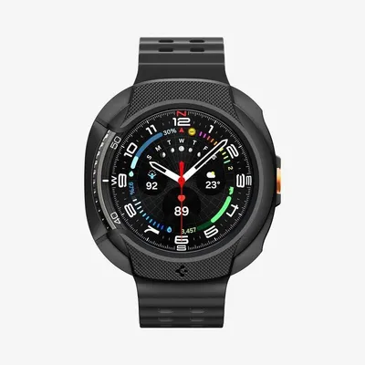 Hülle Spigen Liquid Air für Samsung Watch 8 Classic 46mm Schwarz TPU