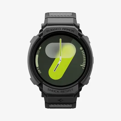 Schutzhülle Spigen Rugged Armor Pro Samsung Watch 8 44mm Schwarz