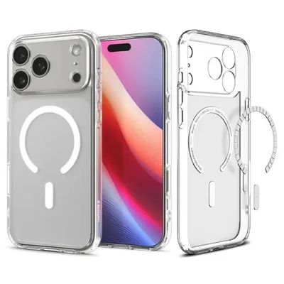Handyhülle Spigen ACS10286 Cover Polycarbonat TPU Weiß für iPhone 17 Pro Max