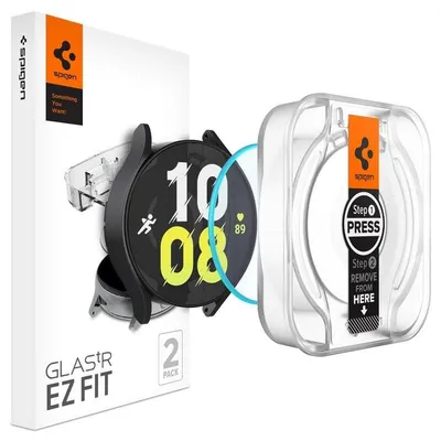 Spigen Bildschirmschutz für Samsung Galaxy Watch 6 (44mm) aus gehärtetem Glas