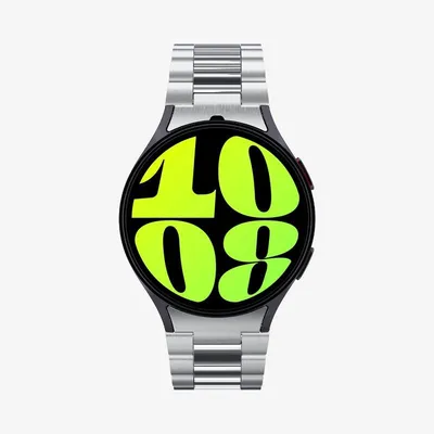 Armband Spigen Modern Fit 316L für Samsung Galaxy Watch 7 44mm Edelstahl Silber