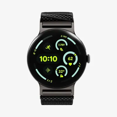Armband Spigen Lite Fit X für Google Pixel Watch 4 (41mm) Nylon Schwarz