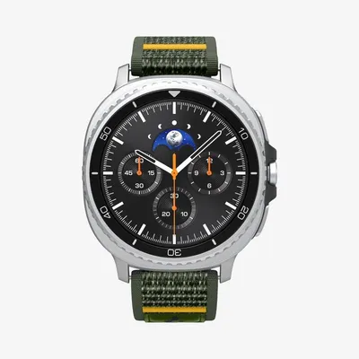 Armband Spigen Athlex Air für Samsung Galaxy Watch 8/8 Classic Grün Stoff