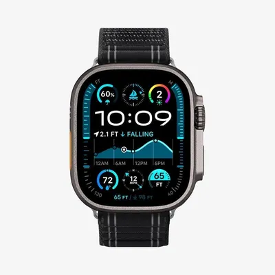 Armband Spigen WBF0 für Apple Watch Nylon Schwarz