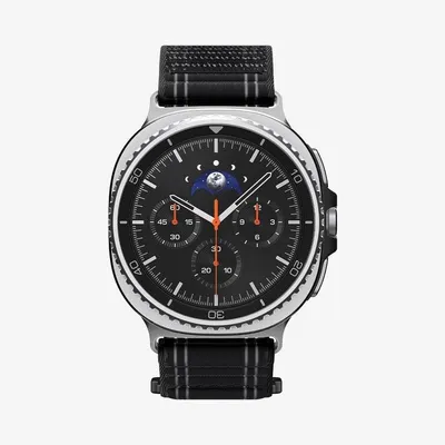 Armband Spigen WBF0 für Samsung Watch 8/8 Classic Stoff Schwarz