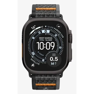 Armband Spigen Athlex Air 2 für Apple Watch Ultra 49mm Schwarz/Orange Stoff