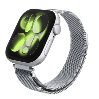 Armband Spigen WBM4 Edelstahl Silber Apple Watch 40-42mm