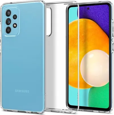 Spigen Liquid Crystal Backcover geeignet für Samsung Galaxy A72 Hülle - Transparent