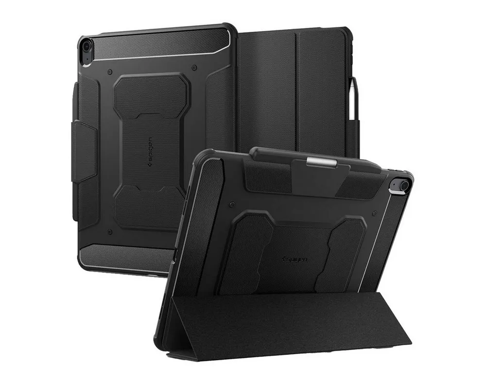Spigen Tablet-Mappe Spigen Rugged Armor Pro Klapphülle Apple iPad Air 13 Zoll (2026) M4