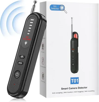 SpionProfi Überwachungskamera Zubehör Detektor Kamera Mini Überwachungskamera Finder Wanzen Ortungsgerät (1-tlg., Detektor für Wanzen Spycam Versteckte Kamera Gps Tracker uvm)