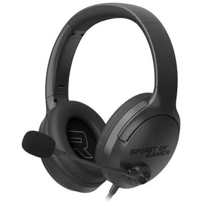 Kopfhörer Spirit of Gamer Pro H4 kabelgebunden Stereo Gaming Mikrofon Schwarz
