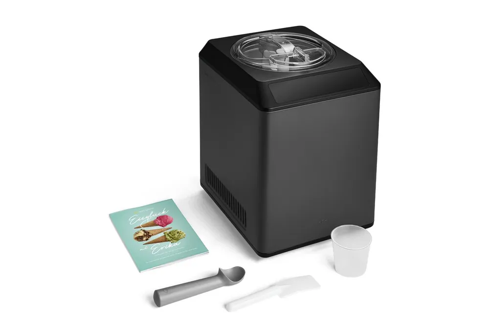 Springlane Eismaschine - Selbstkühlend mit Kompressor, 2,5L Eiscreme & Joghurt Maker -, 2,50 l, 250,00 W, inklusive Eislöffel