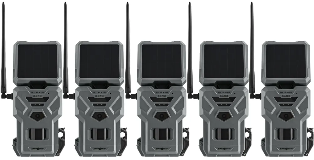 SPYPOINT FLEX-S-DARK Wildkamera 5er Pack
