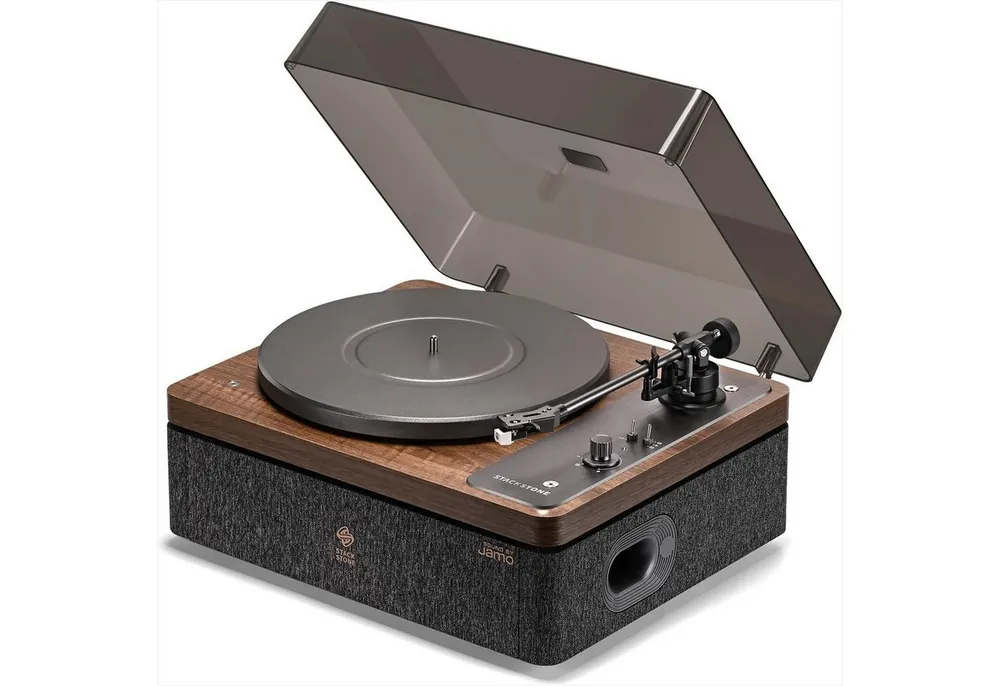 STACK STONE DS07 Jamo Vinyl Plattenspieler Bluetooth, Schallplattenspieler Plattenspieler