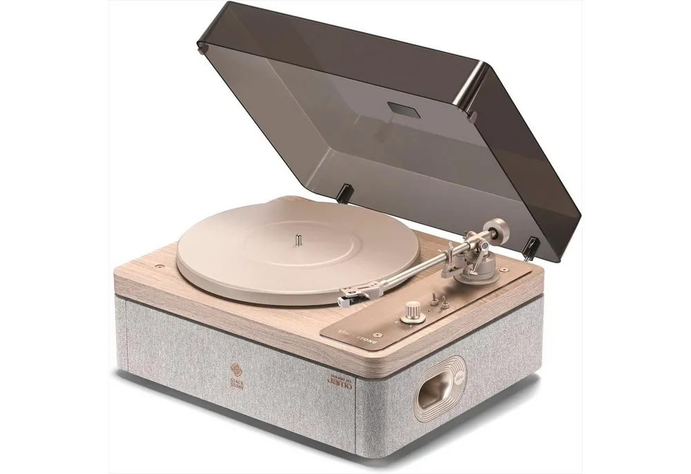 STACK STONE Vinyl Plattenspieler mit Lautsprecher,Schallplattenspieler Bluetooth Plattenspieler (WLAN, Bluetooth 5.3, AT-91R Magnetsystem)