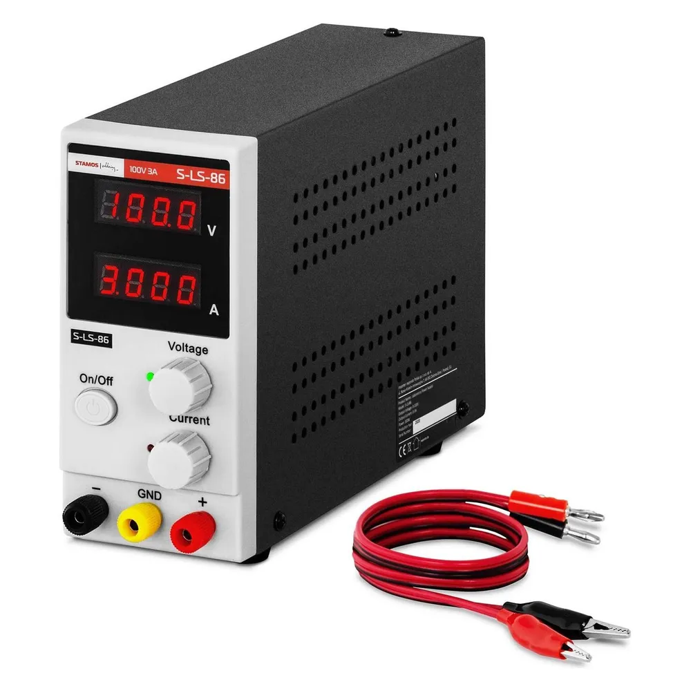 Stamos Labornetzgerät regelbar Labornetzteil Netzgerät Netzteil Trafo 100 V 3 A DC
