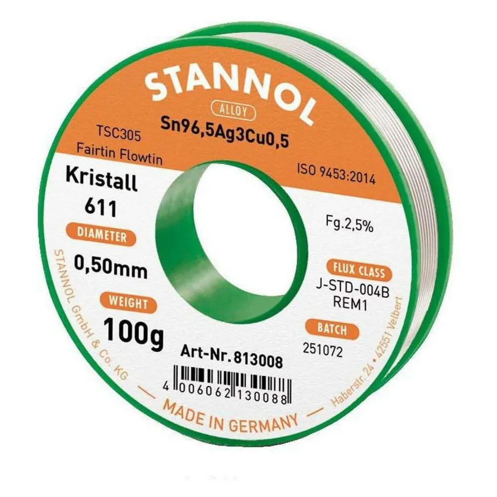 Stannol Lötdraht Kristall 611