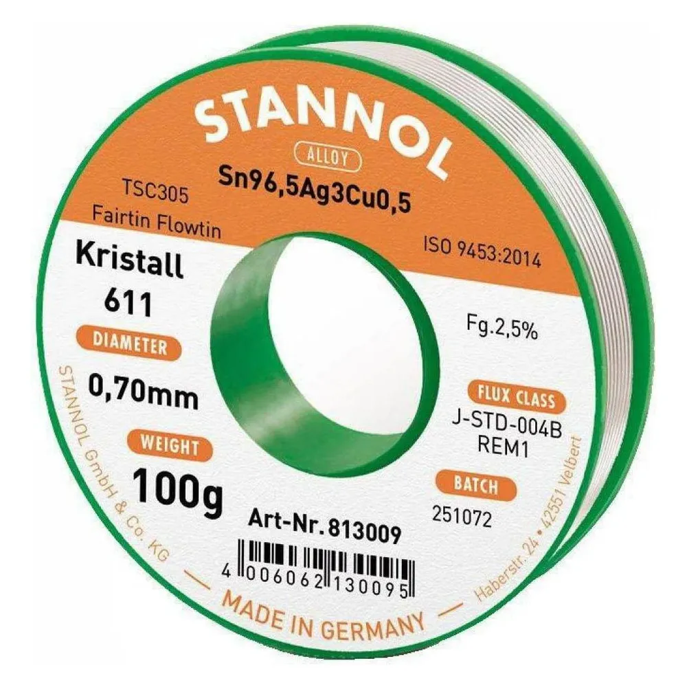 Stannol Kristall 611 TSC