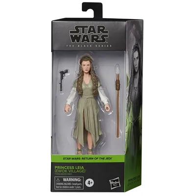 Hasbro Original Star Wars The Black Series Prinzessin Leia Ewok Village