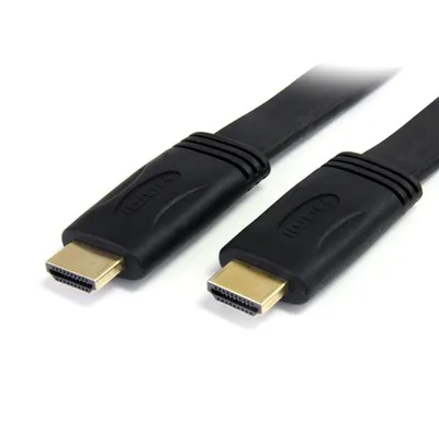 Flachband-HDMI-Kabel StarTech HDMM5MFL 5m Ultra HD 4K mit Ethernet Schwarz