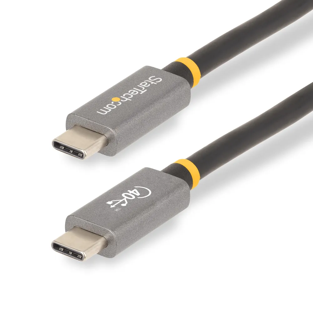 USB-C Kabel StarTech.com CC1M-40G-USB-CABLE 1m 40 Gbps 100W Schwarz