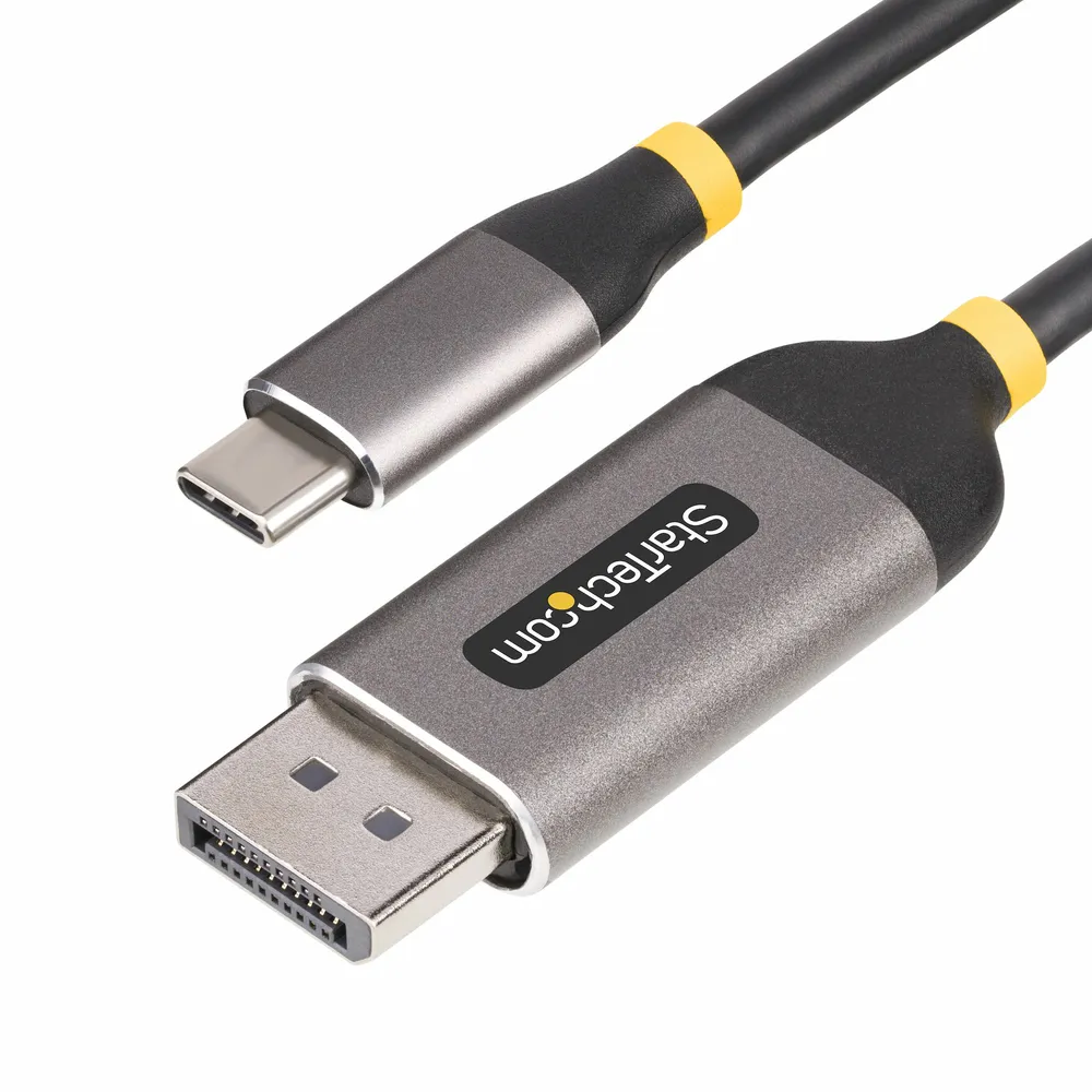 USB-C zu DisplayPort Kabel StarTech 3m 8K 60Hz 4K 144Hz HDR10 USB4 Thunderbolt 3/4 USB-C DP Alt Mode
