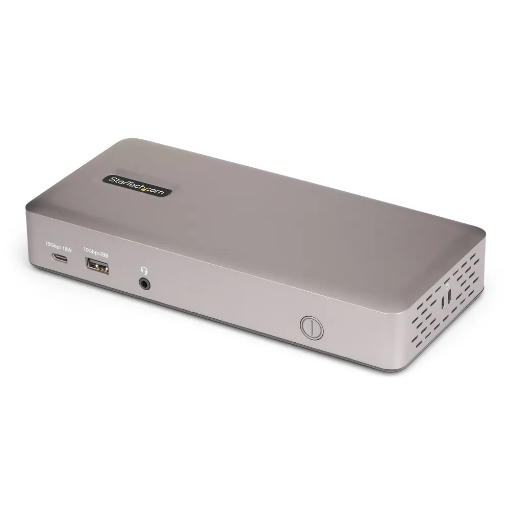 Dockingstation StarTech USB4 Triple Display 4K60 6xUSB 2.5GbE 100W Grau