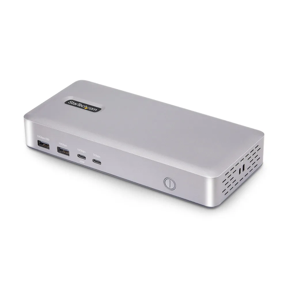 USB4 Docking Station StarTech.com USB-C 40Gbps 2x HDMI 4K60 100W PD USB-Hub 6-Port USB4 Docking Station StarTech.com USB-C 40Gbps 2x HDMI 4K60 100W PD USB-Hub 6-Port