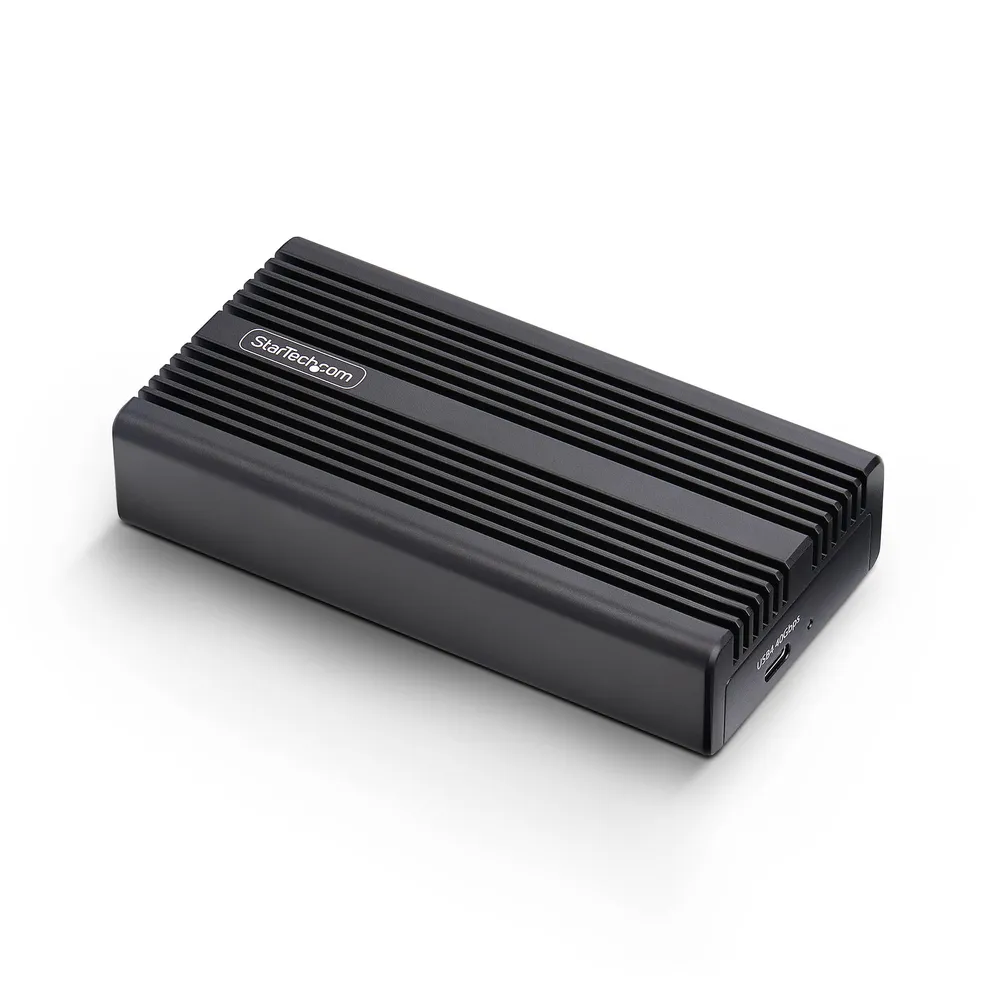SSD Gehäuse StarTech 1USB4-NVME-ENCLOSURE M.2 Aluminium Schwarz USB4 Thunderbolt