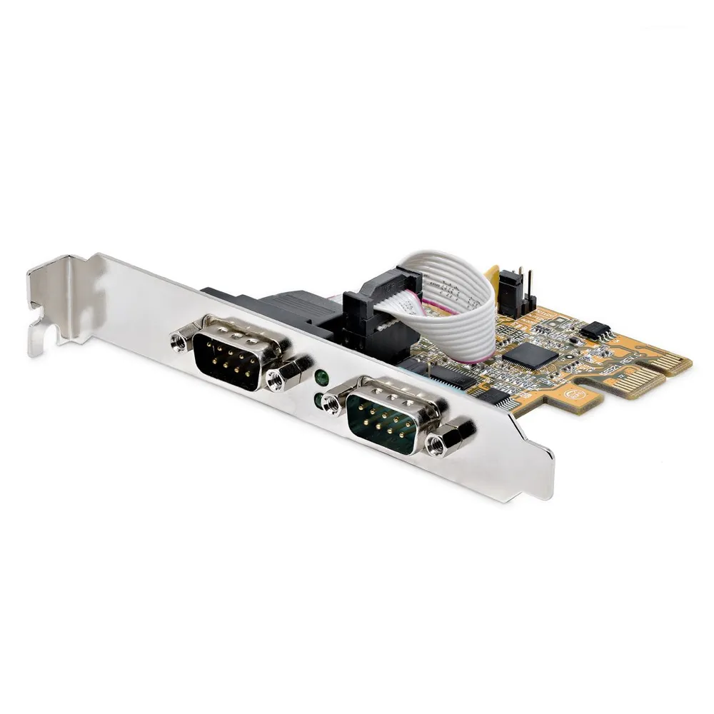 Serieller PCIe Adapter StarTech.com 21050-PC-SERIAL-LP 2 Ports 921,6 Kbps FIFO 256 Bytes