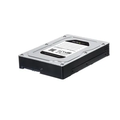StarTech.com 25SATSAS35HD SATA/SAS 2,5" auf 3,5" Festplattenadapter - Aluminium Schwarz/Silber