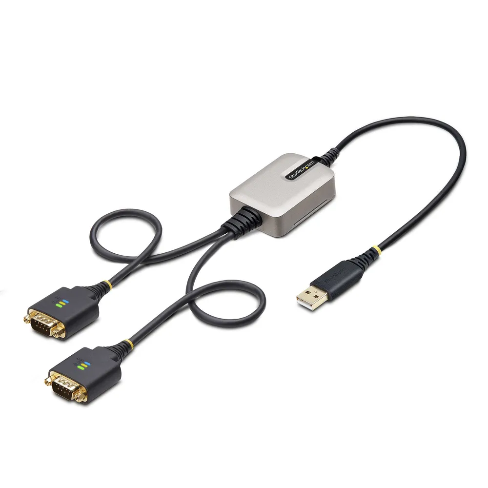 USB-zu-2-Port-Serie-Adapter StarTech 60cm mit COM-Retention