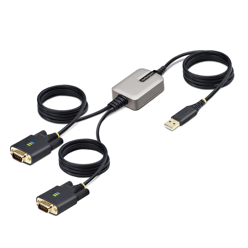 USB-Serie-Adapter StarTech.com 2 Ports RS232 DB9 4m