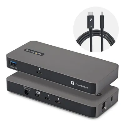 Hub StarTech 4 Ports 80/120 Gbps Thunderbolt 5 mit KVM Thunderbolt Share
