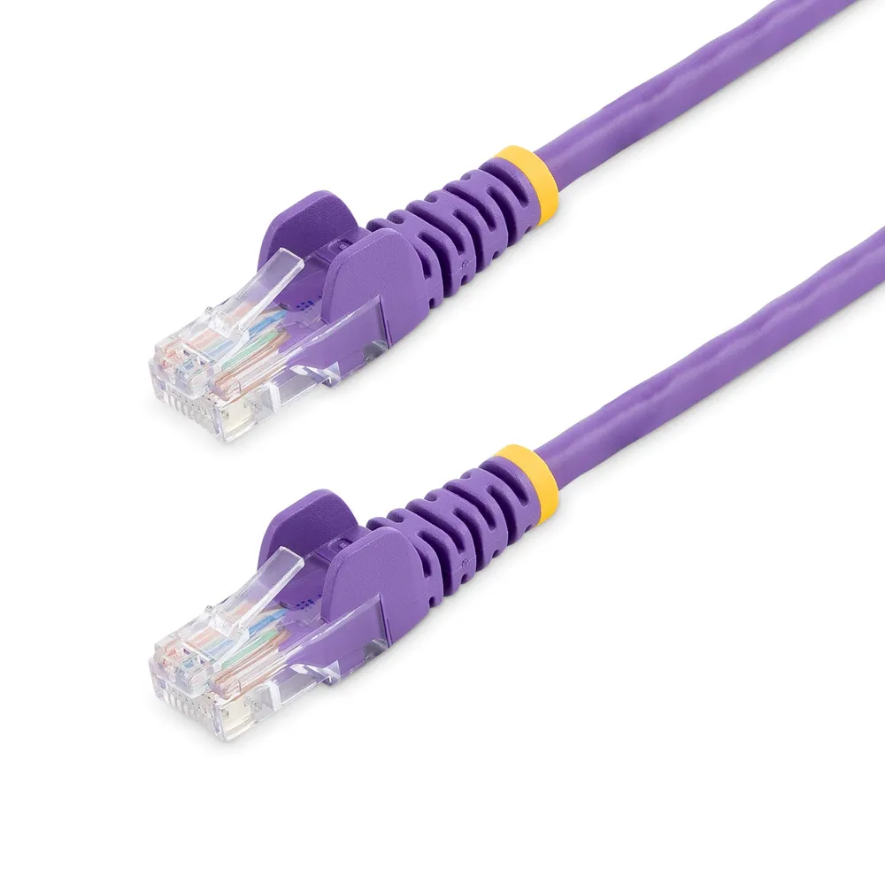Netzwerkkabel StarTech Cat5e UTP 10 m lila RJ45 ohne Haken