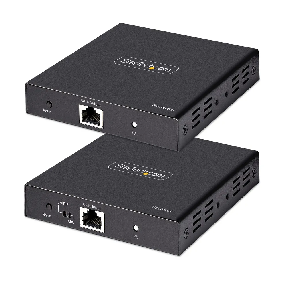 HDMI-Verlängerer StarTech 4K PoC HDR bis 70m Optischer Ausgang S/PDIF Kit Cat6