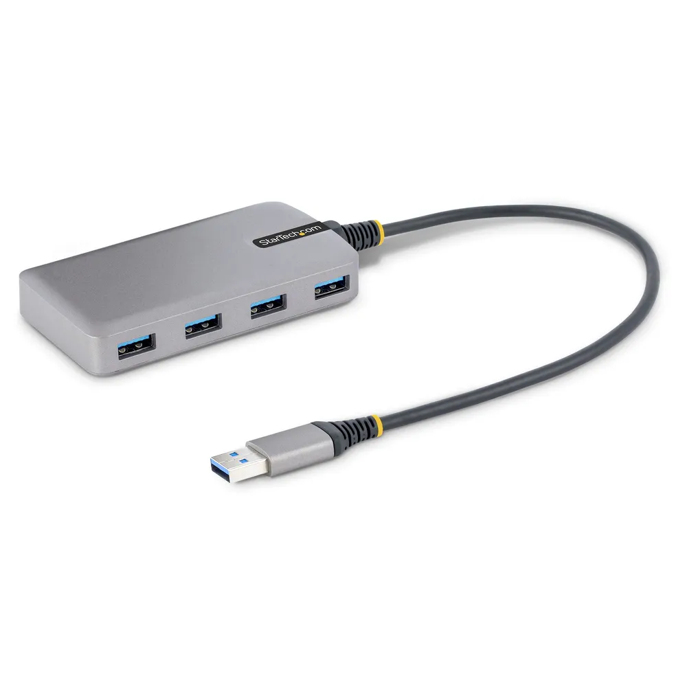 USB-Hub Startech 4 Ports USB 3.2 Gen 1 Grau 30cm Kabel