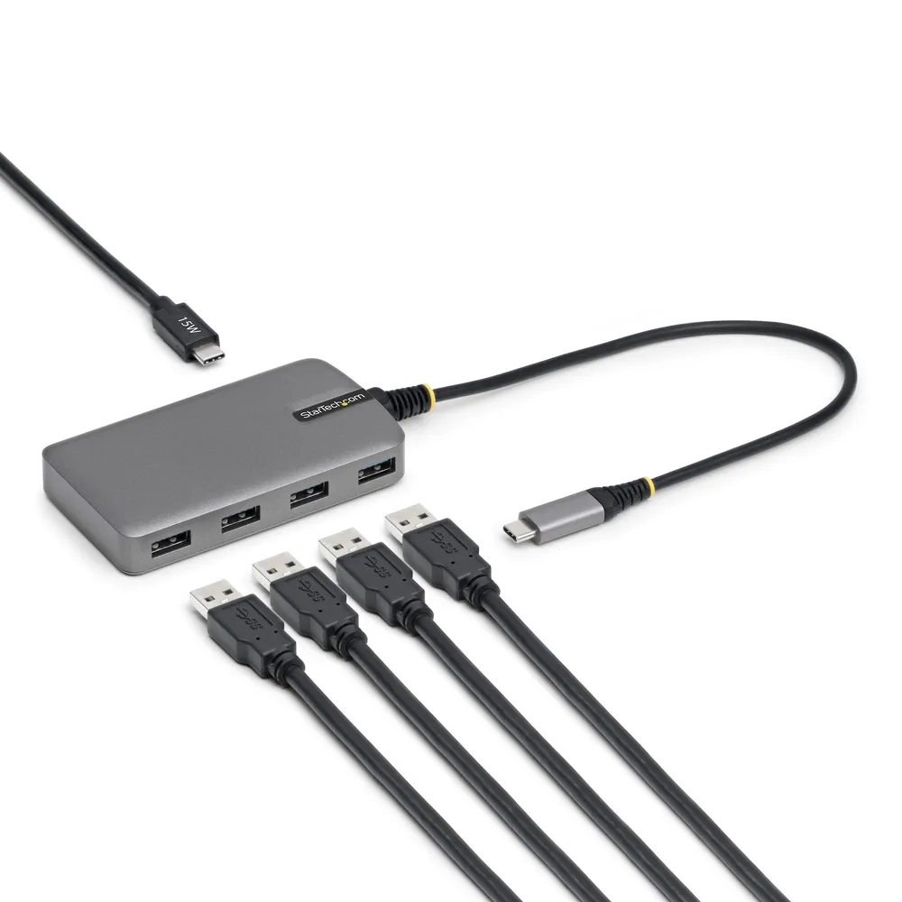 Hub Startech 5 Ports USB 3.2 Gen 1 5 Gbps Modell 5G4AC-USB-C-HUB kompakt Plug & Play