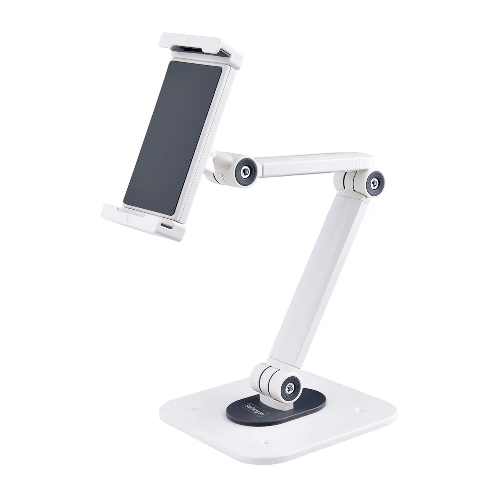 Tablet-Halterung StarTech.com verstellbar Wand Tisch 1kg weiss