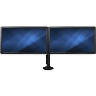 StarTech.com ARMBARDUOG Flachbildschirm-Tischhalterung 68,6 cm (27") Tisch/Bank Schwarz