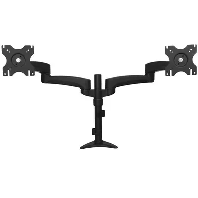 StarTech.com ARMDUAL Flachbildschirm-Tischhalterung 61 cm (24") Tisch/Bank Schwarz