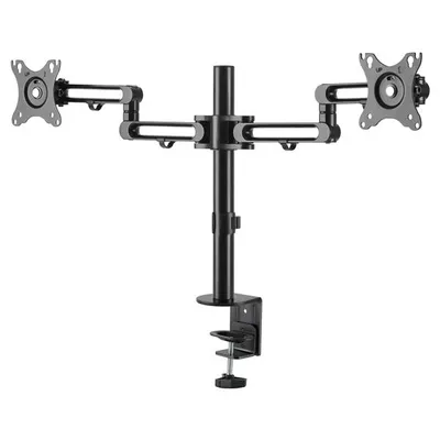 StarTech.com ARMDUAL3 Flachbildschirm-Tischhalterung 81,3 cm (32") Tisch/Bank Schwarz